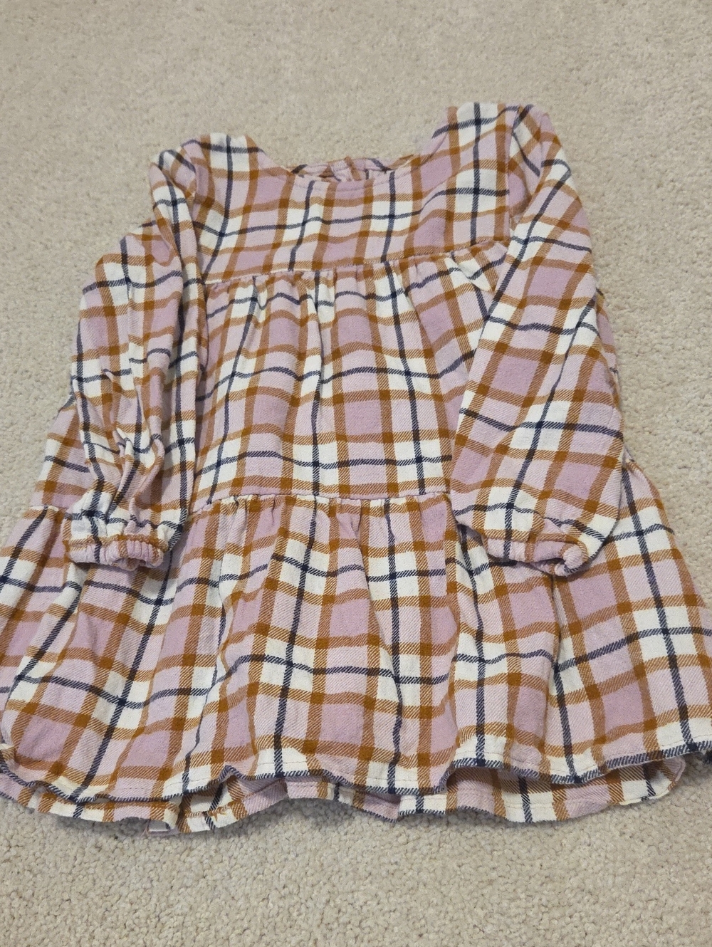 Flannel Dress Baby 18-24 Months
